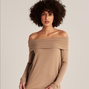 Abercrombie&Fitch Cozy Off The Shoulder Top Small